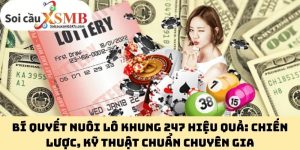 Bí Quyết Nuôi Lô Khung 247 Hiệu Quả: Chiến Lược, Kỹ Thuật Chuẩn Chuyên Gia