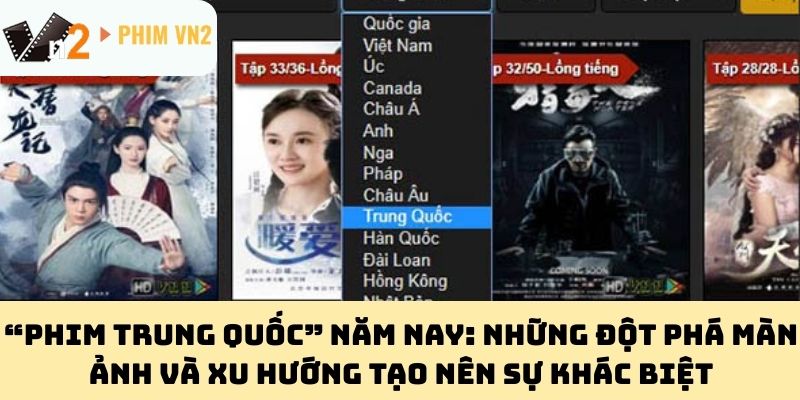 “Phim Trung Quốc” Năm Nay: Những Đột Phá Màn Ảnh Và Xu Hướng Tạo Nên Sự Khác Biệt