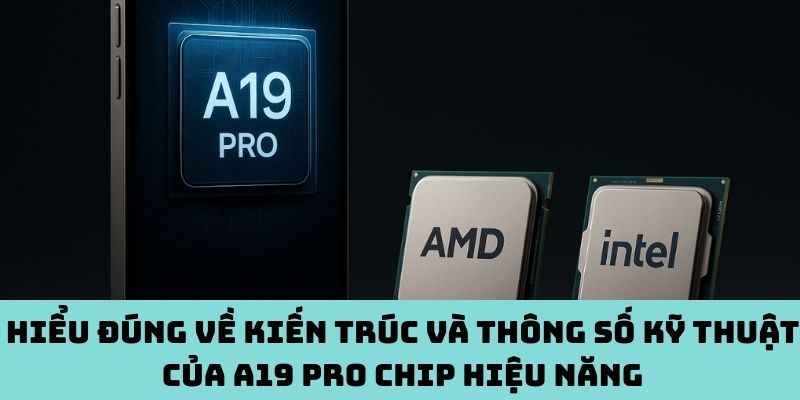 Hiểu đúng về kiến trúc và thông số kỹ thuật của A19 Pro chip hiệu năng