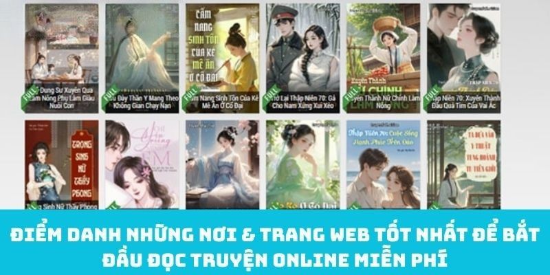 Điểm danh những nơi & trang web tốt nhất để bắt đầu đọc truyện online miễn phí