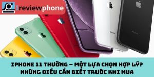 iPhone 11 thường – Một lựa chọn hợp lý? Những điều cần biết trước khi mua