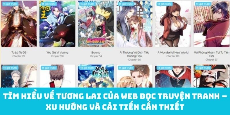 Tìm hiểu về tương lai của web đọc truyện tranh – Xu hướng và cải tiến cần thiết