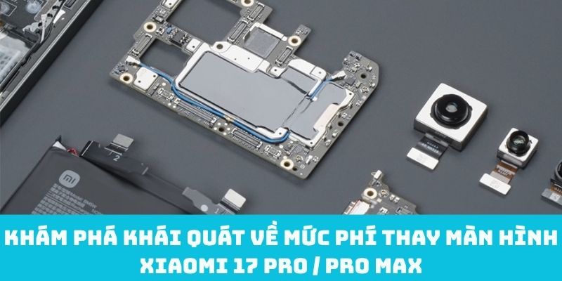 Mức phí thay màn hình Xiaomi 17 Pro / Pro Max