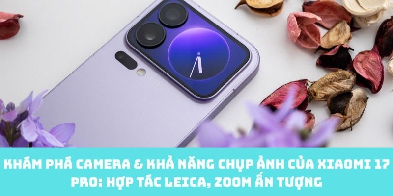 Hợp tác Leica, zoom ấn tượng trong camera của Xiaomi 17 Pro